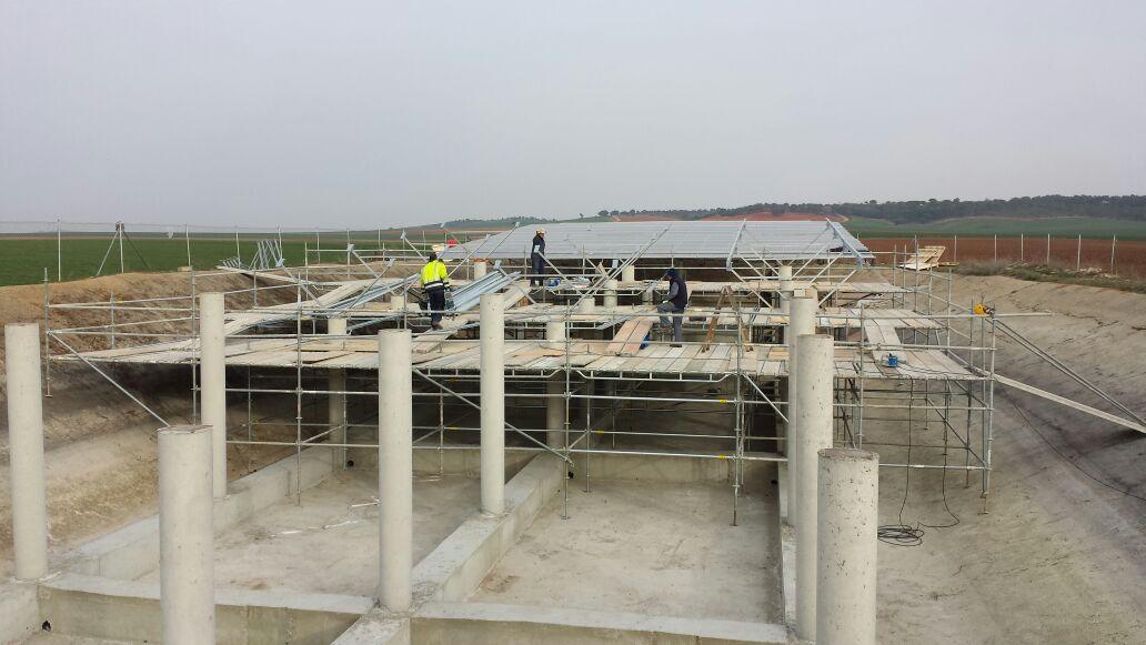  Proyecto de bombeo solar realizado por Gamo con estructura de Praxia.